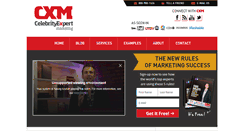 Desktop Screenshot of celebrityexpertmarketing.com